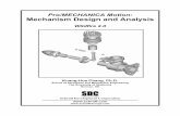 1585031917 -- Pro/MECHANICA Motion: Mechanism Design ... · PDF filePro/MECHANICA Motion: Mechanism Design and ... collide with the inner surface of the piston or the engine case ...
