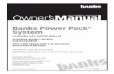 Banks Power Pack System - s3. · PDF filecontrol the Banks Diesel Tuner and/ or SpeedBrake on the fly. - Interchangable gauge display, read ... General Assembly Diagram BANKS POWER