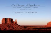 Workbook Front Cover - Scottsdale Community College · PDF fileSCOTTSDALE COMMUNITY COLLEGE MAT 150 College Algebra Workbook SCC Math Department This workbook is licensed under a Creative