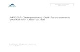 APEGA Competency Self-Assessment Worksheet User · PDF fileCompetency Self-Assessment Worksheet User ... of regulatory bodies on the practice of engineering ... APEGA Competency Self-Assessment