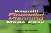 NONPROFIT FINANCIAL Jody Blazek, CPA - …midwestssw.org/wp-content/uploads/Nonprofit-Financial-Planning... · Exhibit 1.2 Financial Planning Checklist for Nonproﬁ t ... Exhibit