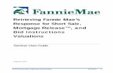 Retrieving Fannie Mae's Response for Short Sale and ... · PDF fileLoss Mitigation Valuations (used for retrieving Fannie Mae’s response for Short Sale and Mortgage