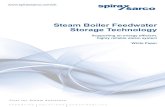 Steam Boiler Feedwater Storage Technology - Spirax Sarco Papers/Steam Boiler Feedwat… · Correct boiler water treatment and conditioning ... Steam Boiler Feedwater Storage Technology.