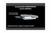 Lexmark MX6500e and 6500econtentdelivery.lexmark.com/webcontent/training/6500e/6500e-MX6500... · THEORY OF OPERATION ... Lexmark MX6500e/6500e Multifunction Option Study Guide Rev