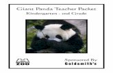 Giant Panda Teacher Packet - Memphis · PDF file · 2006-07-21Giant Panda Teacher Packet Written by April Fitzgerald ... • The polar bear is the largest bear and lives in the artic