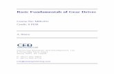 Course No: M06-031 Credit: 6 PDH - CED Engineering Fundamentals of Gear... · Examples include spur gears, single and double helical gears ... classified as external gears, ... except