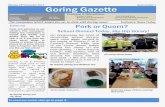 Monday 18th Goring Gazette Gazette Issue 1.pdf · Charlie and the Chocolate factory. Q: Who is your favourite pop star? A: Adele ... Clubs at Goring Wordsearch choir french relaxkids