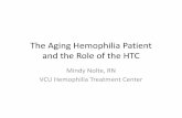 The Aging Hemophilia Patientmedia.chop.edu/data/files/pdfs/2015-annual-meeting-aging-hemophila... · The Aging Hemophilia Patient ... patients with hemophilia and new health risks