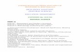 HIGH SHOOL ASSISTANT (NATURAL SCIENCE) …sites.cdit.org/psc/sites/default/files/inline-files/syllabus.pdf · Classes (1) Turbellaria e.g. Planaria (2) Trematoda e.g. Fasciola (3)