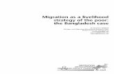 Migration as a Livelihood Strategy of the Poor: the ... · PDF fileMIGRATION AS A LIVELIHOOD STRATEGY OF THE POOR: ... MIGRATION AS A LIVELIHOOD STRATEGY OF ... Temporary Labour Migration