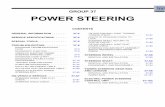 GROUP 37 POWER STEERING - EvoScan OBDII Mitsubishi …evoscan.com/manuals/ColtRalliart/065_WM_PDF/GR00006201-37.pdf · group 37 power steering ... diagnostic function . . . . . .