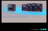UNITROL 6080 excitation systems Proven flexible · PDF file2 UNITROL ® 6080 excitation systems ... UNITROL 6080 AVR/SES are designed for small to me- ... Ethernet and fieldbus protocols