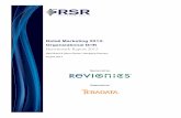 Retail Marketing 2013: Organizational Drift - RSR Research · PDF filefrom price-only strategy and communications, ... increased in their perceived value to the retailers participating