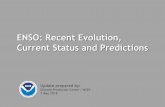 ENSO: Recent Evolution, Current Status and Predictions considers El Niño or La Niña conditions to occur when the monthly Niño3.4 OISST departures meet or exceed +/- 0.5ºC along