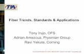Fiber Trends, Standards & Applications - fols. · PDF fileFiber Trends, Standards & Applications Tony Irujo, ... A1a.1 492AAAB G.651.1 ... OS2 is actually referenced in the standard