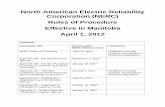 North American Electric Reliability Corporation (NERC ... · PDF fileNorth American Electric Reliability Corporation (NERC) ... of NERC Standards Committee January 18, 2007 ... of
