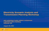 Electricity Scenario Analysis and Transmission … Planning Presentation 8-28.pdf · Electricity Scenario Analysis and Transmission Planning Workshop ... NERC Reliability Standards