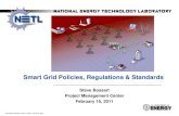 Smart Grid Policies, Regulations & Standards Library/Research/Energy Analysis... · Smart Grid Policies, Regulations, & Standards ... Energy Independence and Security Act of 2007