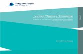 Lower Thames Crossing - Highways England · PDF fileNew Lower Thames Crossing July 2014 Department for Transport Department for Transport . ... Baker Street Lakeside Shopping Centre