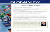 GLOBALVIEW WINTER re pleased to bring ExporTech – a proven national export assistance program helping companies enter or expand in global markets – to Maine for the first time!