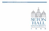 GRAPHIC STANDARDS MANUAL - Seton Hall University · PDF fileOfficial University Colors 2 ... Seton Hall University’s graphic standards manual is a resource for all ... the design