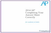 2014 AP Completing Your Answer Sheet Correctly - …media.collegeboard.com/digitalServices/pdf/ap/ap-india... ·  · 2017-04-21answer sheet item q - example sample address: baliawas