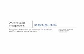 Annual Report Æ Ä Å É Å Ê - Vigyan Ashramvigyanashram.com/UploadedFiles/Reports/3056.pdf ·  · 2016-11-04happy to present annual report for the year 2015-16. ... ‘Technology