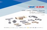 DK DIN Bite Type Tube Fittingdklok.com/wp-content/uploads/2015/12/Bite-Type-Tube-Fittings-DIN... · Valves 2 Design Pressure and temperature load Capability Pressure reductions The