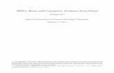 MNCs, Rents and Corruption: Evidence from China - · PDF file · 2014-02-14MNCs, Rents and Corruption: Evidence from China ... China and India to expand business. ... I conduct a