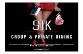 GROUP & PRIVATE DINING - The ONE Grouptogrp.com/pdf/STK-Miami-PRIVATE-MENU.pdf · GROUP & PRIVATE DINING 2311 Collins Ave Miami Beach, FL | 305.604.6988 | EventsMIA@togrp.com | STKHouse.com