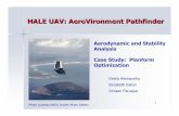 HALE UAV: AeroVironment Pathfinder - Virginia Techmason/Mason_f/pathfinder.pdf · HALE UAV: AeroVironment Pathfinder Desta Alemayehu ... • Modified into the longer-winged Pathfinder