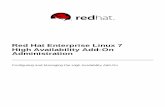 Red Hat Enterprise Linux 7 High Availability Add-On ...it-project-work.com/doc/RedHat/RedHat Enterprise 7/Red_Hat... · Configuring an LVM Volume with an ... Red Hat Enterprise Linux