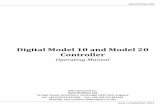 Digital Model 10 and Model 20 Controller - American … Model 10 and Model 20 Controller 2 Contents 1. Getting Started 5 1.1 Do Not 5
