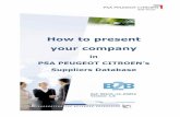 How to present your company - Groupe PSAb2b.psa-peugeot-citroen.com/B2bDocs/00610_13_00052... · Ref: 00610_13_00052 Version: 1.0 How to present your company in PSA PEUGEOT CITROEN’s