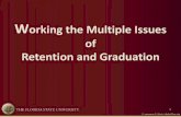 Working the Multiple Issues of Retention and Graduation · PDF filePowerPoint Presentation - Factors Affecting Student Retention Author: Maggi Vanos-Wilson Created Date: 11/7/2011