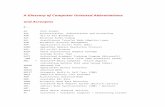 A Glossary of Computer Oriented Abbreviationsinfo.global21.co.kr/course/biz_program/biz_writing/Biz... · Web viewAUX Auxiliary + (First Serial Port) AV Audio/Video + Audiovisual