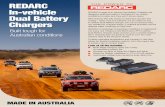 REDARC In-vehicle Dual Battery Chargers brochure... · REDARC In-vehicle Dual Battery Chargers ... highly advanced battery isolator constantly ... between vehicle and solar