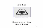of Season Stats 2012.docx · Web viewOpposition. Day. Date. Venue. Result. Hanney. Sun. 15-Apr-12. Away. Lost by 53 runs. Astons. Sun. 22-Apr-12. QUEENS. Abandoned. Kingston Bagpuize.