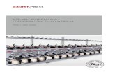 ASSEMBLY WINDER PPW-A. PRECISION PROPELLER · PDF fileThis means high twisting machine efﬁciency and long knot-free yarn ... Reduced yarn breakage rate on TFO ... Saurer Germany
