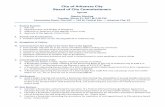 City of Arkansas City Board of City Commissioners Arkansas City Board of City Commissioners met in regular session at 5:30 p.m. March 7, 2017, in the ... No guest was present for the