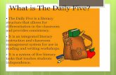 What is The Daily Five? - PC\|MACimages.pcmac.org/SiSFiles/Schools/TN/GreenevilleCity... · What is The Daily Five? • The Daily Five is a literacy structure that allows for differentiation