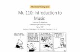 Attendance/Reading Quiz! Mu 110: Introduction to … 03, 2017 · Mu 110: Introduction to Music Instructor: Dr. Alice Jones Queensborough Community College Spring 2017 Sections F1
