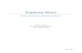Euphony Blues - Tech Speakers · PDF file03-05-2013 · Euphony Blues Design Statement and ... Lady Gaga Pop – One female vocalist, thumping bass, electronic ... Quartet String Quartet