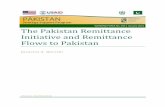 The Pakistan Remittance Initiative and Remittance Flows …pdf.usaid.gov/pdf_docs/PA00M79F.pdf · The Pakistan Remittance Initiative and Remittance ... This study investigates the