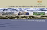 DEPARTMENT OF WATER AFFAIRS AND FORESTRY - … doc/irwm 1... · department of water affairs and forestry integrated water resources management guidelines for groundwater management