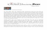May VAOS News Letter Final Nancy Severson Dear VAOS Members All, I can never adequately express my heartfelt thanks to you and the officers and directors of the board for the truly
