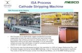 ISA Process Cathode Stripping Machine - MESCO Process Cathode Stripping Machine ISA Process is an electrolytic copper production process (applicable to both the electrorefining and