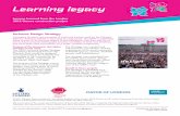 Learning legacy - Independentlearninglegacy.independent.gov.uk/documents/pdfs/equality...The ODA’s Inclusive Design Strategy provided a framework for how the Olympic Park would be