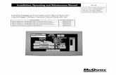 Field Installation Procedure for MicroTech II Centrifugal ...mcquayservice.com/bizlit/literature/lit_am/IMOM/IM786.pdf · Field Installation Procedure for MicroTech II ... (Models