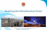 Realizing the Petrochemical Vision - …petrochemconclave.com/presentation/2015/Mr.SMitra.pdf · Realizing the Petrochemical Vision ... ‘000 bpd •Net planned CDU ... 0.9 0.2 5.0